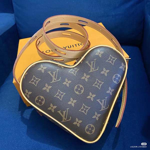 21新作ルイヴィトン 激安 バッグ サッククール ショルダーバッグハートモノグラム M57456